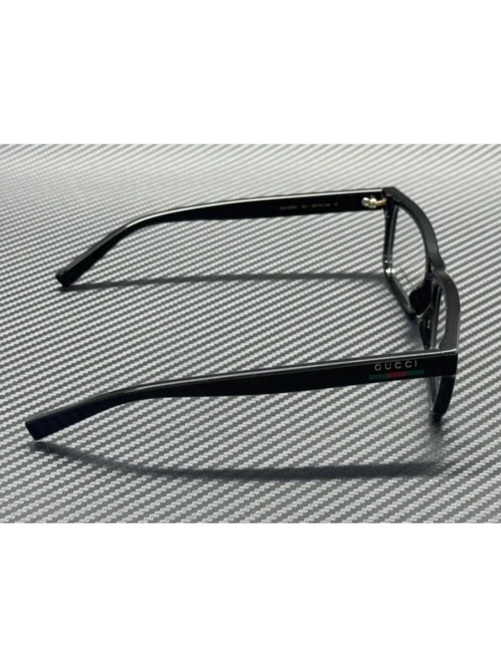 New Gucci Men Black Eyeglasses 56-18-145